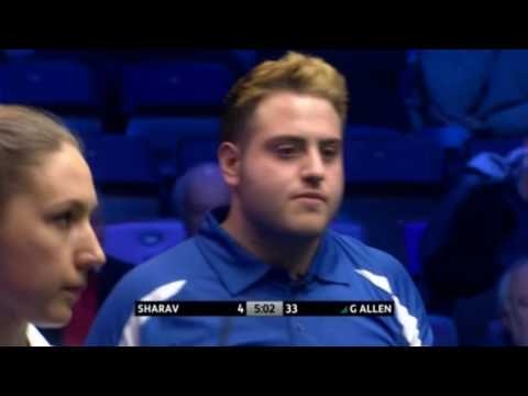 Snooker Coral Shoot Out 2017 - Sharav vs G Allen