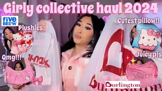 GIRLY COLLECTIVE HAUL 2024 ♡ | Ross, Burlington, 5 below, & Hot topic (the cutest finds!!) 🎀