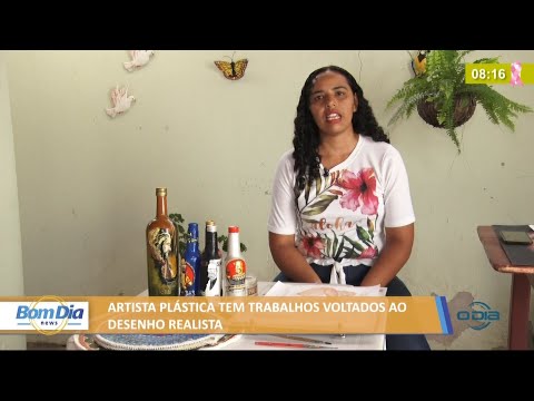 Artista plaÌstica tem trabalhos voltados ao desenho realista 20 10 2021