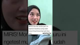 Download lagu UDAH KELAS 6 SD TAPI MASIH GAK BISA BACA!?  #anakkuliah #dosen #wisuda #reels #mahasiswa #FYP mp3