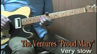 The Ventures Proud Mary (Live in Japan 1972 Cover) Very slow