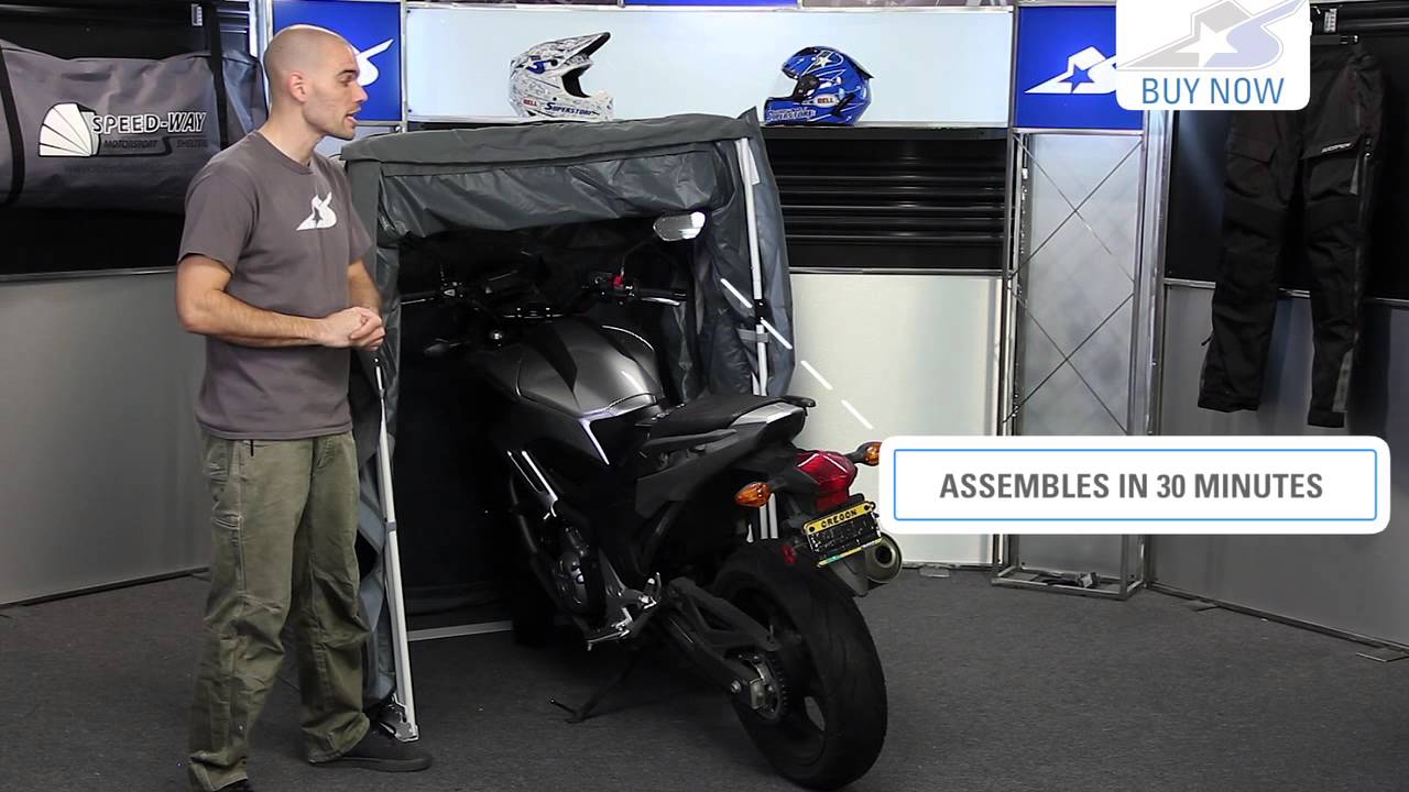 Speed-Way Motor Shelters Motorcycle Cover | Motorcycle Superstore