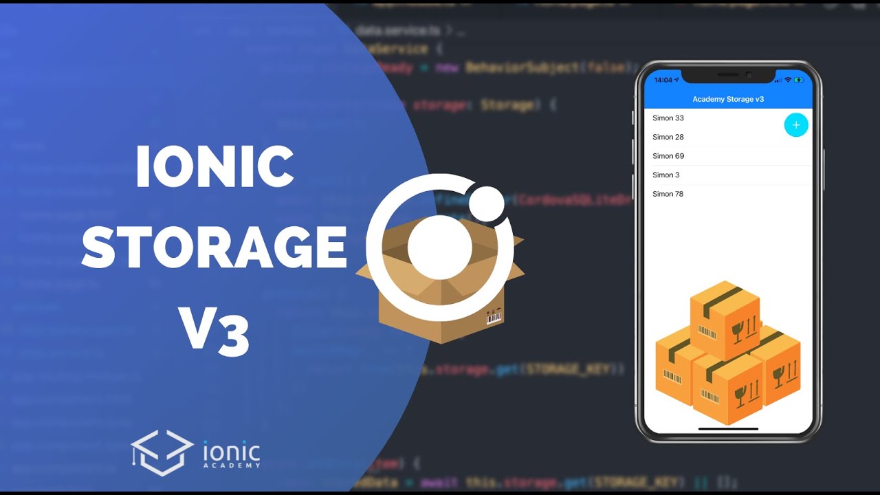 How to use Ionic Storage v3 with Ionic Angular