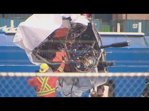 Titanic submersible debris returns to land
