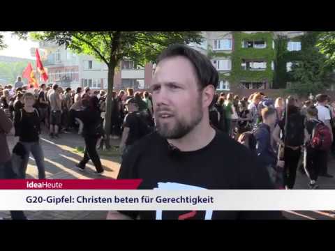ideaHeute vom 07 07 2017 - Linksradikale Gewalt - Gebet für G20 - Kein Kreuz als Emoji