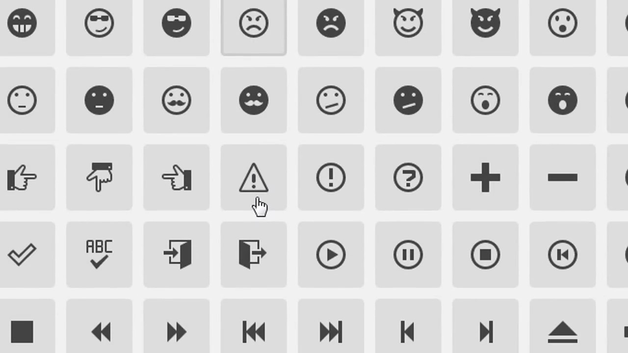 Manage Your Vector Icons Using IcoMoon