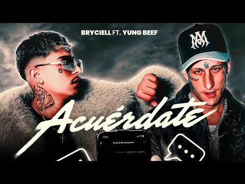 BRYCIELL & YUNG BEEF - ACUÉRDATE (VISUALIZER OFICIAL)