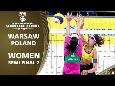 Laboureur/Sude vs. Agatha/Duda - Full | 4* Warsaw - FIVB Beach Volleyball World Tour 17/18
