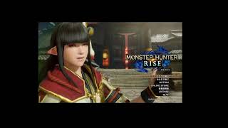 MHRise demo:熟練者に挑戦♪