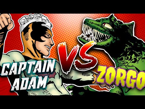 Captain Adam vs Zorgo 1960s 4k Motion Comic written & animated by Alex Grand - Venusian saga 4 of 5