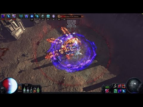 Path of Exile 2.5 5K The Imploder CI CoC Fire Vortex Chimera & Shaper Kills