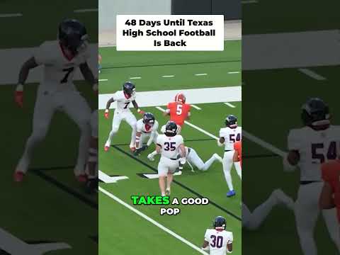 Posting 1 play every day until Texas High School Football is back! 48 Days left!