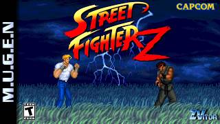 Street Fighter Z (2020) M.U.G.E.N - Longplay