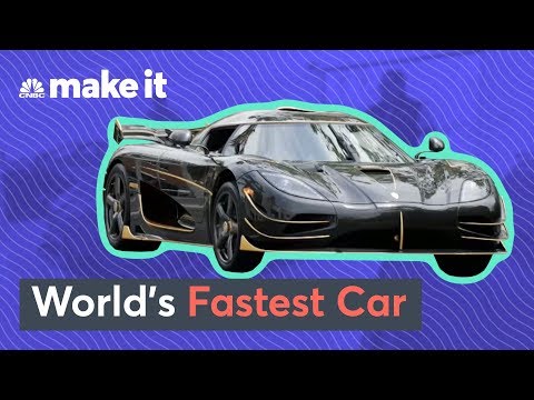 A Look At The World's Fastest Car — $3 Million Koenigsegg Agera RS