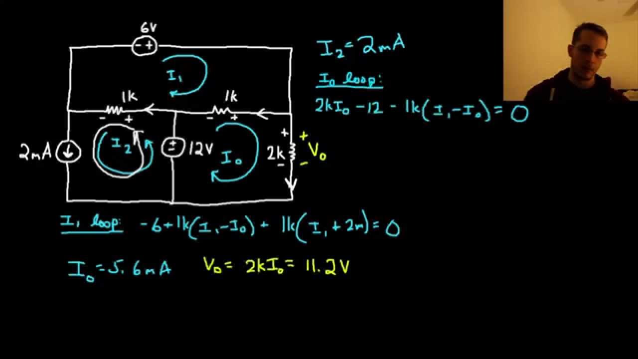 How to write Loop Analysis equations