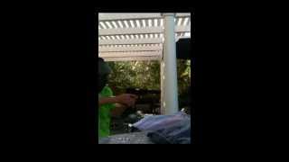 Gas M9 with silencer, 2 mags