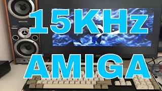 15KHz LED Monitor on Amiga 1200. AOC 24E1Q Review