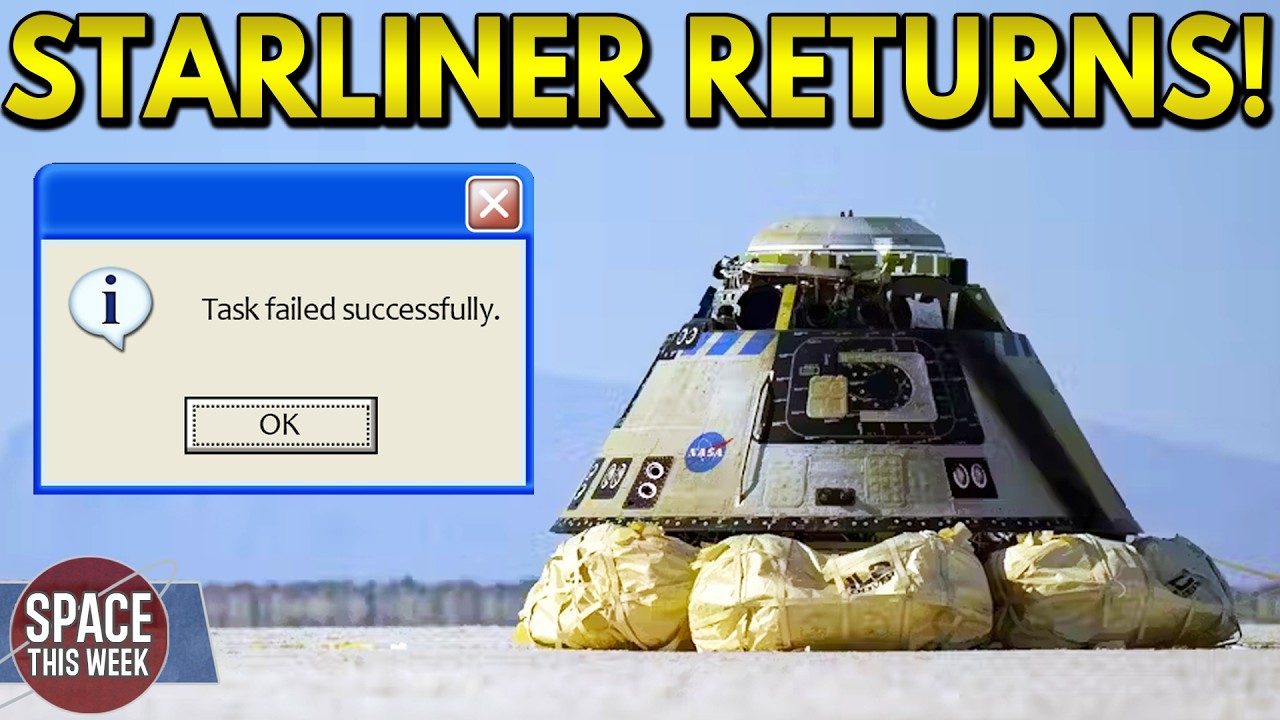 SpaceX Preparing for Starship Catch Attempt, Starliner Lands Safe, & China's Spaceplane Returns