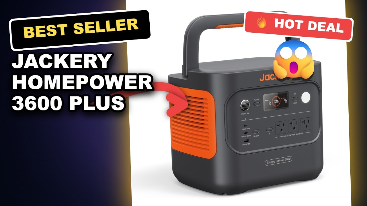 Jackery HomePower 3600 Plus Tested: Portable Power Station for Home Backup and Emergencies Worth It?