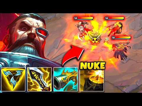 This broken Gangplank build turns his barrels into NUKES (MASSIVE CRITS)
