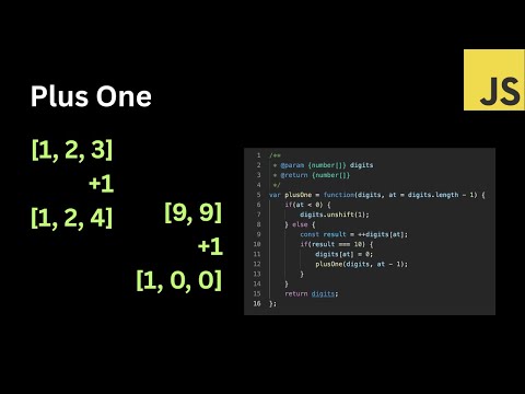 Leetcode Easy Plus One Increment Large Integer Array