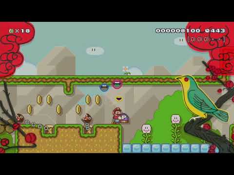 ♡ This was for Halloween x'd ♥ by Glad☆AndyP - Super Mario Maker - No Commentary 1bp