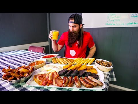 UNBEATEN IN OVER TWO YEARS...HUNGER CAFE'S BRUTAL 'ULTIMATE HUNGER CHALLENGE' | BeardMeatsFood