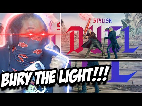 Stylish duel of devil brothers - Cinematic - Devil May Cry 5 Dante vs Vergil REACTION