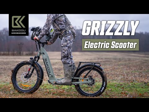 The Grizzly Electric Scooter from Bakcou | Specs and Components
