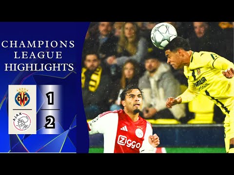 Villarreal - Ajax | 1-2 | Highlights | Champions League 2025-26 | villarreal ajax