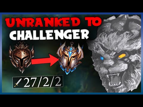 ScrubNoob | Rengar VS Shaco Jungle | Unranked To Challenger #1