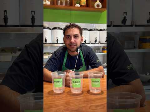 a bit of ASMR to make your day better 😋 #bubblecitea #bubbletea #asmr #dirtymilktea #mango