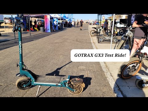 The Gotrax GX3 Test Ride