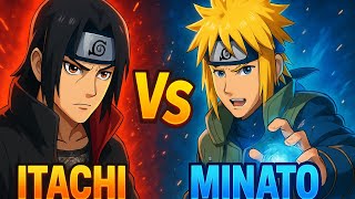 ITACHI VS MINATO 🥶🔥| FREE FIRE 1v1 CUSTOM ☠️| IPHONE 11 PRO 2 FINGER