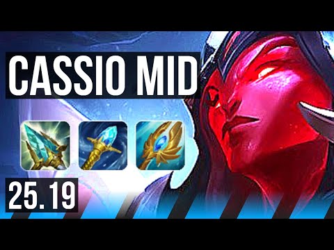 CASSIOPEIA vs IRELIA (MID) | Legendary, 12/4/10 | KR Master | 25.19