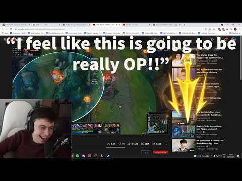 Caedrel Reacts To The New Lethal Tempo - Outranging Turrets???