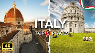 5 AMAZING Places To Visit In ITALY  - 4K Travel Video