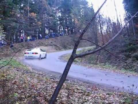 K. Bukowski / M.Trzeciak - Honda Integra - XII Jasielski Rajd Niepodległości KJS Jasło 11-11-2012