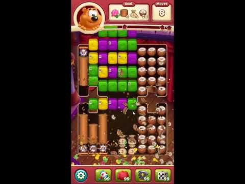 Toon Blast Level 8271 - NO BOOSTERS 🐻🐺🐱 | SKILLGAMING ✔️