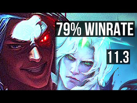 KAYN vs VIEGO (JUNGLE) | 8/0/11, 79% winrate, Legendary | BR Master | v11.3