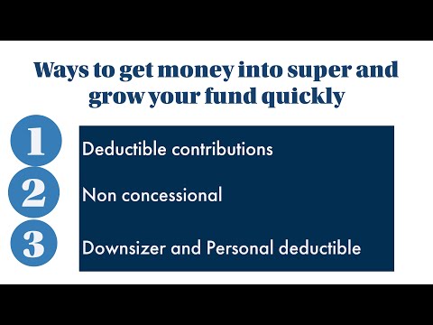 Super contributions - How and how much to help it grow!