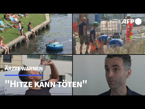 Ärzte warnen: "Hitze kann töten" | AFP