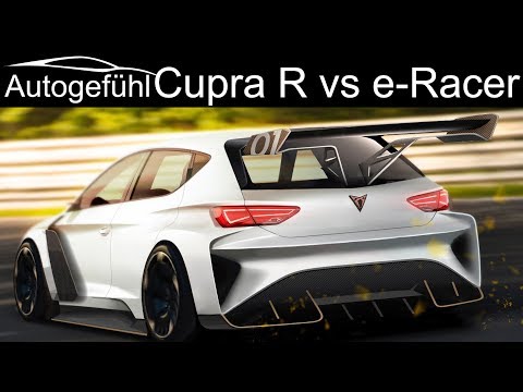Seat Leon CUPRA R ST vs all-electric Leon CUPRA e-Racer REVIEW - Autogefühl