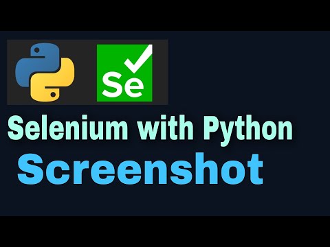 Selenium With Python Tutorial 45 Screenshots