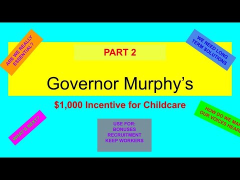 Governor Murphy's $1,000 Incentive