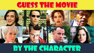Guess the Movie by the Character 🎬 Movie Quiz