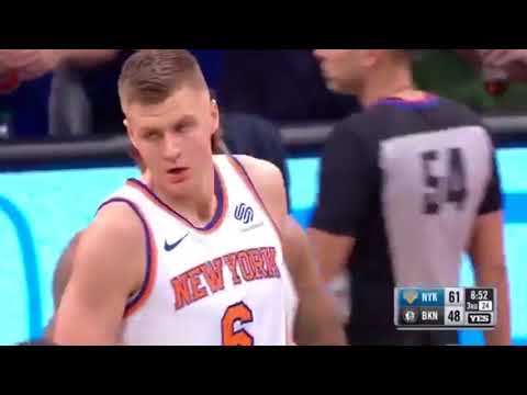 Kristaps Porzingis Full Highlights 2018.01.15 at Nets - 26 Pts, 9 Rebs, 2 Blks!