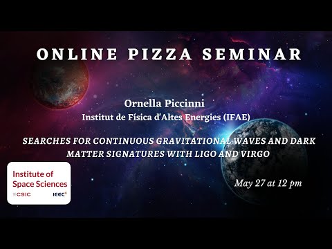 Ornella Piccinni - Searches for continuous gravitational waves and dark matter signatures