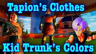 How to get Tapion’s Clothes, Kid Trunks Colors In Dragon Ball Xenoverse 2