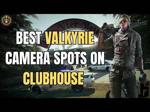 3 Best Valkyrie Camera Spots For Every Site On Clubhouse 2026 | Rainbow Six Siege X